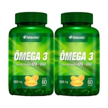 Imagem de Kit 2X Ômega 3 1000mg - 60 Cápsulas - Herbamed-Masculino
