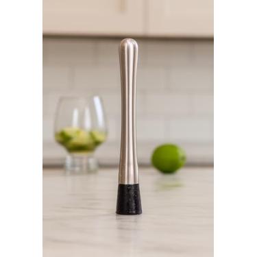 Imagem de Socador de Coquetelaria Profissional em Aço Inox para Drinks