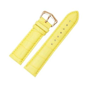 Imagem de Pulseira De Couro Para Relógio Série Turtle TNK Interface Plana 12-24m