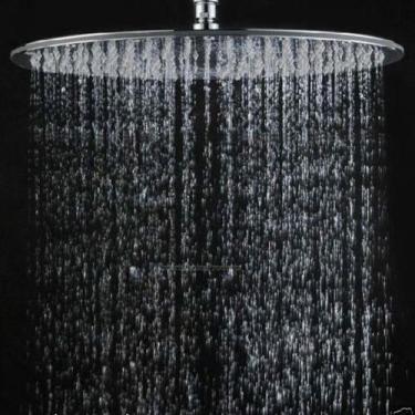 Imagem de Ducha Redonda 40x40 Inox 40cm Borda Fina - Máxima Metais - PREMIERDECO