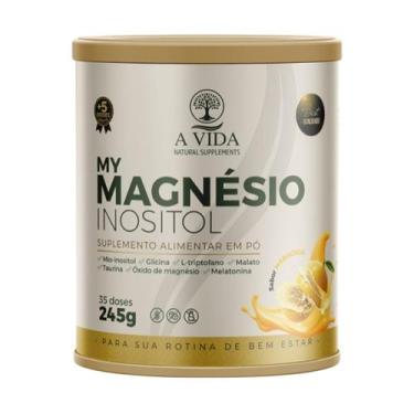 Imagem de My Magnésio Inositol 245g A Vida Natural Supplements Maracujá