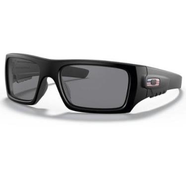 Imagem de Óculos de Sol Oakley Det Cord Matte Black Lentes Grey-Unissex