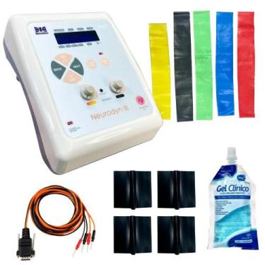 Imagem de Kit Neurodyn III Ibramed Completo 5 Minibands Medsam Eletroestimulador