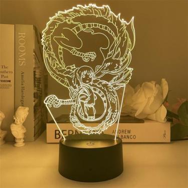 Imagem de Luz noturna Chihiros 3D LED que muda de cor para crianças 5V - Yiweisa