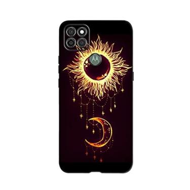 Imagem de Para Moto G9 Power Case Capa de telefone de silicone pintada de gato bonito para Motorola Moto G9 Power Amortecedor de TPU macio para Moto G 9 Power Funda, azul claro, para Moto G9 Power