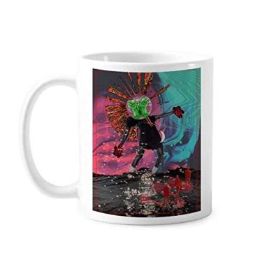 Imagem de Dizzy And Fall Caneca de arte abstrata cerâmica xícara de café porcelana louça