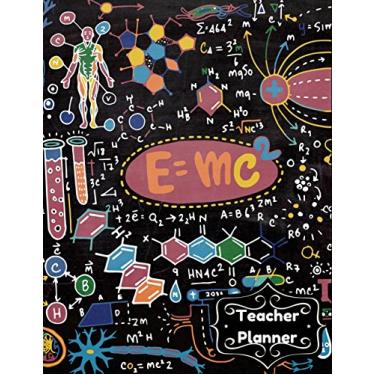 Imagem de Teacher Planner: Scientific Chalk Art: Teacher Planner 2018-2019: Teacher's Planner, Academic Year Lesson Plan Book, Weekly & Monthly Planner for ... Planner Journal for Teacher) (Volume 1).