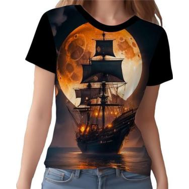Imagem de Camisa Camiseta Estampada Steampunk Navio Embarcação Hd 4 - Enjoy Shop