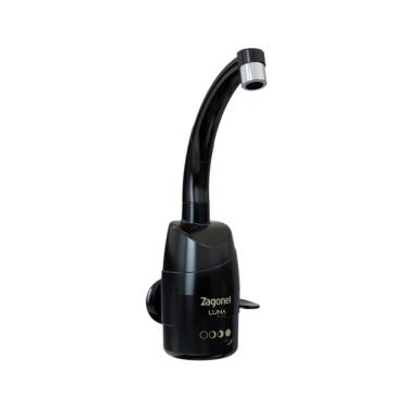 Imagem de Torneira Eletrica de Parede Luna Black 4 Temperaturas 5500W 220V - Zagonel
