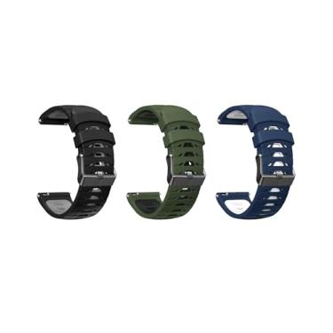 Imagem de Pulseira de relógio de 22 mm para Coros Pace 3 APEX 2 46 Forerunner 265 Vivoactive 4 Venu 3, 22 pulseira de liberação rápida para Polar Grit Vantage M M2 Combo 1