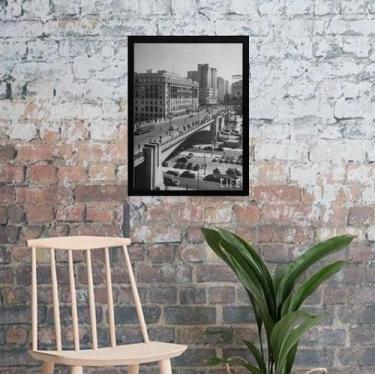 Imagem de Quadro Fotografia Antiga De São Paulo 33X24Cm - Quadros On-Line