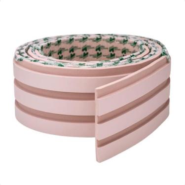 Imagem de Painel Ripado Laminado De Eva Autocolante Flexível Rolo 5Mt - Meu Roda