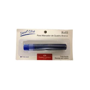 Imagem de Refil para Marcador Canetão Recarregável Faber Castell Azul