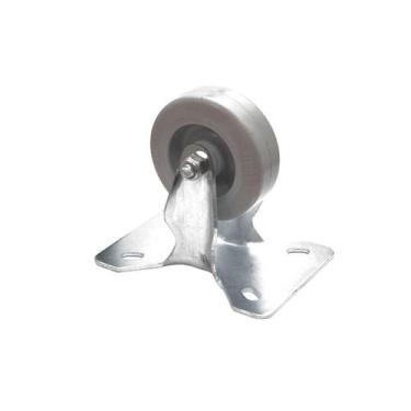 Imagem de Rodízio Chapa Fixa Industrial Roda 75 Mm Sem Trava - Dzaner