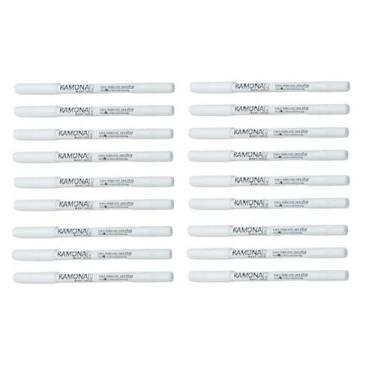 Imagem de Kit 18 Lápis Olhos Branco Prova D'água 1,4gr -Ramona Make Up