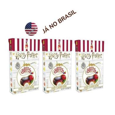 Imagem de Kit 3 Unids Harry Potter Beans Feijões Sabores - Jelly Belly