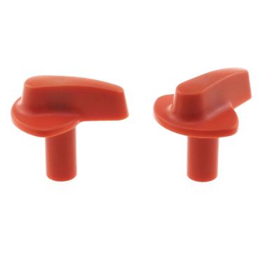 Imagem de E-outstanding 2 peças de botão de estrangulamento de carburador laranja para STIHL FS100 FS110 FS120 FS130 FS160 FS200 FS180 FS250 FS220