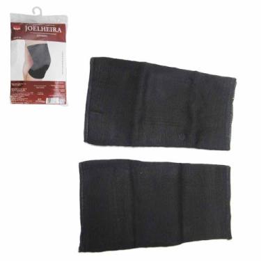 Imagem de Joelheira de poliester preta com 2 pecas na solapa - TOP RIO