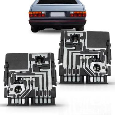 Imagem de Par circuito lanterna traseira gol 1987 a 1996 central - SP ACESSÓRIOS