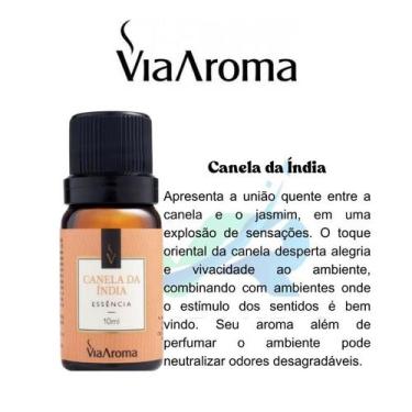 Imagem de Essência Via Aroma 10ML Para Aromatizador Difusor de Ambiente Elétrico