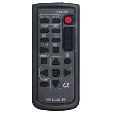 Imagem de RMT-DSLR2 RMTDSLR2 IR Remote Commander compatível com câmeras Sony NEX Alpha SLT ILCA-99M2 DSLR-A230L DSLR-A330L DSLR-A380L DSLR-A900 DSLR-A700 ILCE-6400 ILCE-6400L ILCE-6400L ILCE-6400L E-64000 M