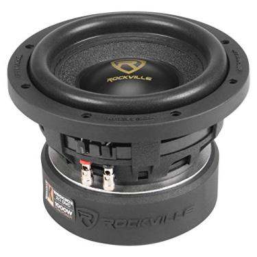 Imagem de Rockville W65K9D2 16,5 cm 1000 W Peak Car Audio Subwoofer Dual 2-Ohm Sub 250w RMS CEA