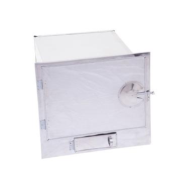 Imagem de Forno Para Fogão A Lenha Inox 24x49x33cm Nº 2 - Gudim