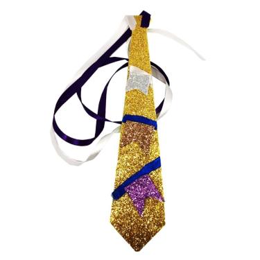 Imagem de Gravata Festa Junina E.v.a Com Glitter - 20cm
