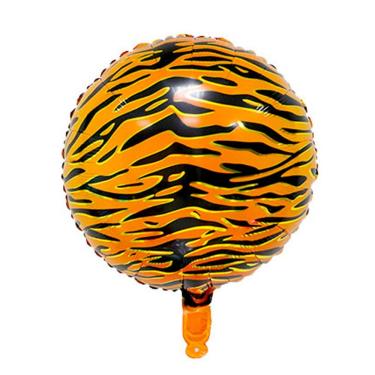 Imagem de Balão Metalizado Safari Tigre - 18 Polegadas