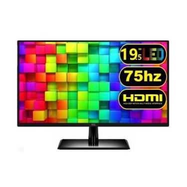 Imagem de Monitor 19.5" LED, Widescreen, 75Hz, 2ms, HD, HDMI, VGA, VESA, Ajuste 