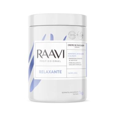 Imagem de Creme de Massagem Corporal Relaxante Raavi 1kg