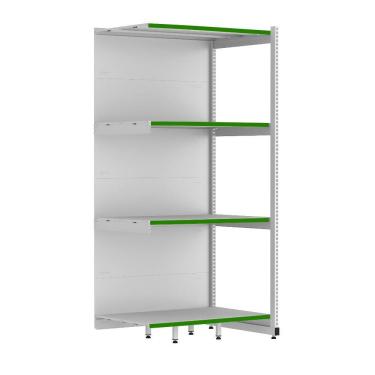 Imagem de Rack Parede 202 Fit 60 Continuação Branco 90x60 Pe Verde