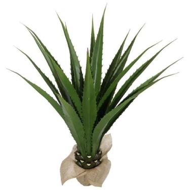 Imagem de Agave Planta Realista Folhagem Decorativa Verde artificial 120cm - La 