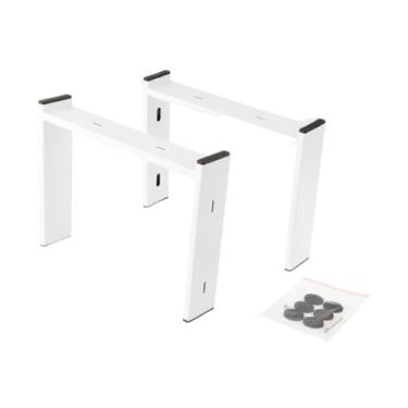 Imagem de oshhni 2 peças pernas de suporte de metal suportes de prateleira organização economiza espaço organizador armazenamento para fabricante 3 máquinas de corte e