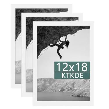 Imagem de KTKDE Porta-retrato 30,5 x 45,7 cm, pacote com 3, moldura de pôster com acrílico polido, pôsteres para pendurar na parede da galeria de estúdio e melhor presente