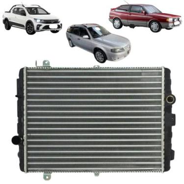 Imagem de Radiador de água vw gol/parati/saveiro 1.0/1.6/1.8 1987 até 1994 s/ar 