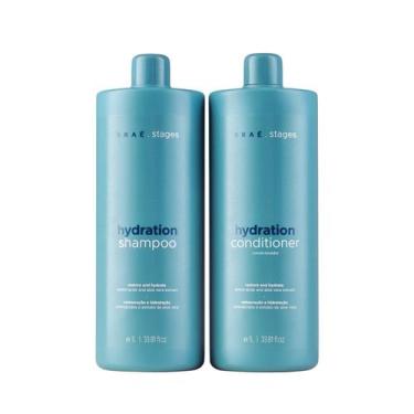 Imagem de Braé Stages Hydration Shampoo 1L + Condicionador 1L