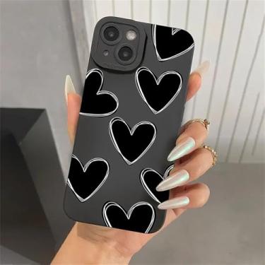 Imagem de Capa macia com estampa de coração para Xiaomi Redmi 14C 12C 13C 4G para Redmi Note 14 13 12 11 Pro Plus 5G 12S 11S 11 10S, 01, para Redmi 12 4G