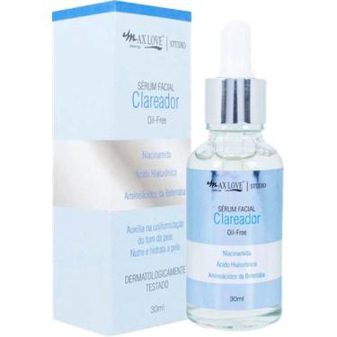 Imagem de Sérum Facial Clareador Oil-Free - (30ml) Profissional - Maxlove