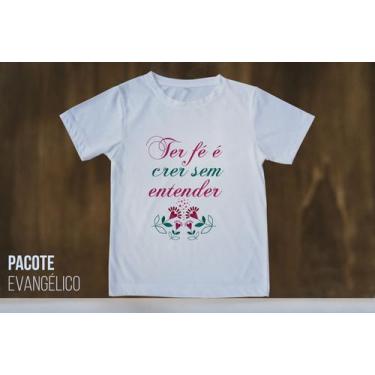 Imagem de Blusa T-shirt Camiseta Feminina Estampada -Evangelica- Várias Estampas