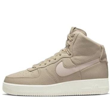 Imagem de Nike Tênis feminino Air Force 1 Sculpt, Bege Sand Drift Light Soft Pink Summit Branco, 34