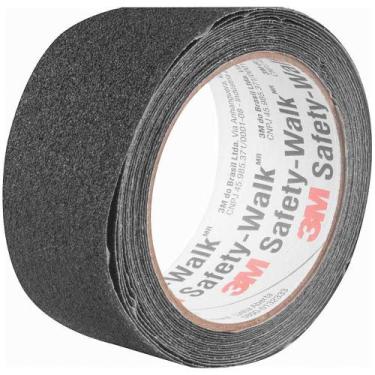 Imagem de Fita Antiderrapante 3M, Preta, 50mm x 20 metros