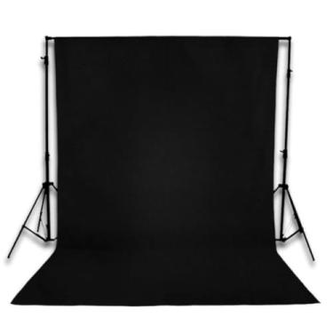 Imagem de Fundo fotográfico fundo infinito (3 mt x 1,85 mt) fundo para, FUNDO PARA APRESENTAÇÃO DE PRODUTOS(Preto)
