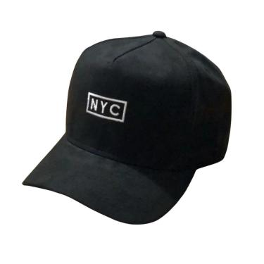 Imagem de Boné Hype Aba Curva Nyc Original Em Camurça Premium-Unissex