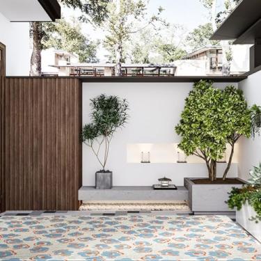 Imagem de Tapete para ambientes externos, 12 x 17 cm, canudo de plástico impermeável, impermeável, tropical, hidrofóbico, não mofado, para deck, anticongelante, resistente a rasgos, tapete têxtil para jardim e