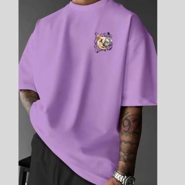 Imagem de Camiseta Masculina Estampada Oversized Urso Happines 365 Street Geek W