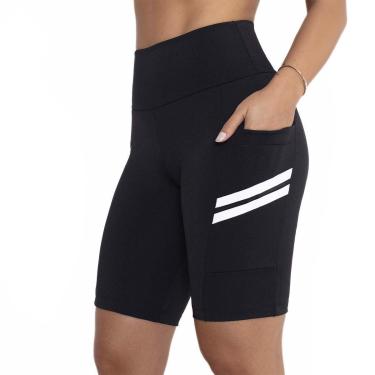 Imagem de Bermuda Águas Claras Cós alto com bolso lateral Feminina-Feminino