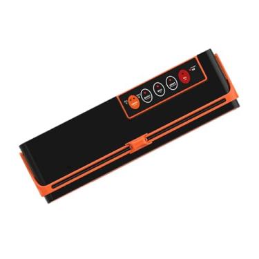 Imagem de MotiveTech Seladora a vácuo, máquina de embalagem multifuncional e portátil para alimentos, compacta, ideal para uso doméstico, como carnes, lanches e frutas.