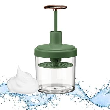 Imagem de Máquina de espuma para lavagem facial – Ferramenta de limpeza para limpeza facial com bolhas e limpeza facial (verde)