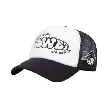 Imagem de Boné De Beisebol Unissex Com Bordado De Rosto De Menina Chorando, Chap